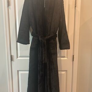 NWT Luxurious Black Bathrobe